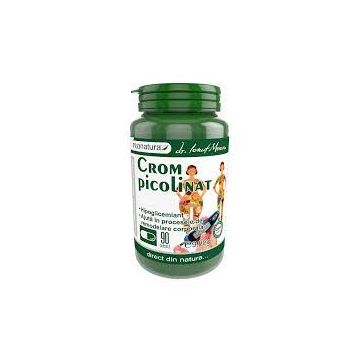 Crom Picolinat, 90 capsule, Pro Natura