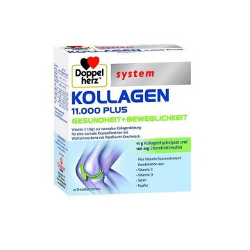 Doppelherz System Kollagen 11.000 Plus 10 Flacoane Unidoza