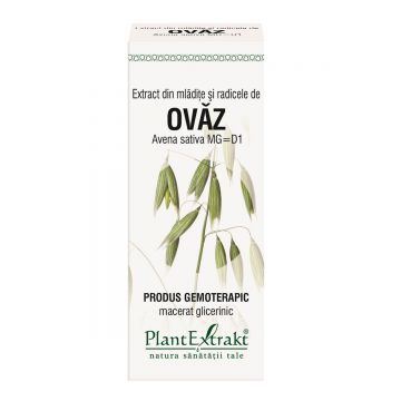 Extract din mlădițe și rădicele de ovăz, 50 ml, Plant Extrakt