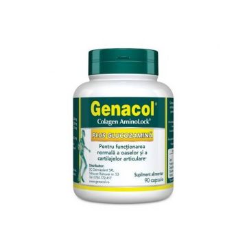 Genacol Plus Glucozamina Colagen Aminolock, 90 capsule, Darmaplant