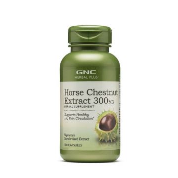 Horse Chestnut Extract Standardizat 300 mg Herbal Plus (196412), 100 capsule, GNC
