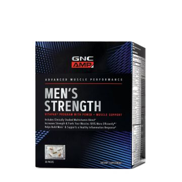 Men's Strength, Formula Pentru Cresterea Masei Musculare, 30 Pachete, GNC