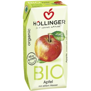 Nectar de mere fără adaos de zahar Bio 200 ml Hollinger