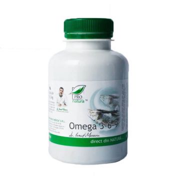 Omega 3-6-9, 80 capsule, Pro Natura