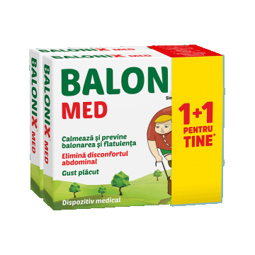 Pachet Balonix Med, (1+1) x 10 comprimate, Fiterman Pharma