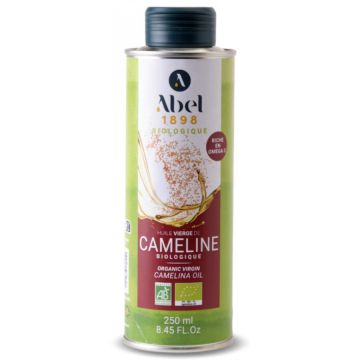 Ulei de camelina virgin BIO, presat la rece, pentru asezonat Abel 250 ml