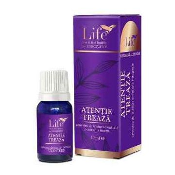 Ulei esential ATENTIE TREAZA 10 ml BIONOVATIV