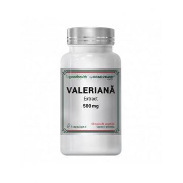 VALERIANA EXTRACT, 500 MG, 60 CAPSULE VEGETALE, COSMO PHARM