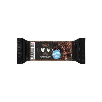 Baton energizant Flapjack Tomm s, cu cacao, fara gluten x100g, Bombus