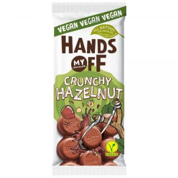 Ciocolata Crunchy Hazelnut, 100 g, Hands Off