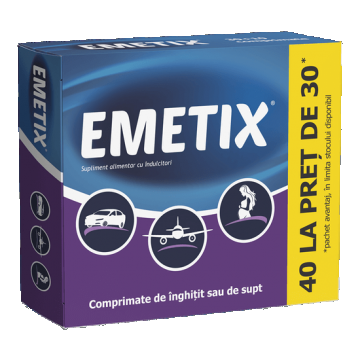 Emetix, 40 comprimate, Fiterman