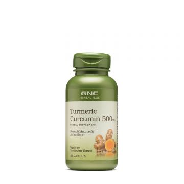 Gnc Herbal Plus Turmeric Curcumin 500 Mg, Turmeric Curcumina,100 Cps