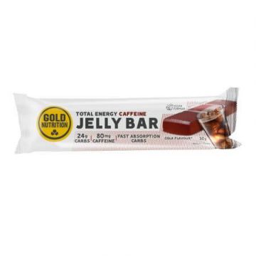 Jeleu energizant cu aroma de cola Jelly Bar, 30 g, Gold Nutrition