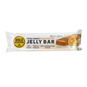 Jeleu energizant cu aroma de portocale Jelly Bar, 30 g, Gold Nutrition