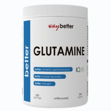 L-glutamina Better Glutamine, 300 g, Way Better