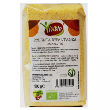 Mamaliga instant fara gluten Bio, 500 g, ViviBio