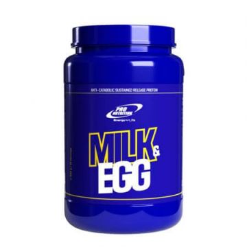 Milk & Egg cu aroma de vanilie, 900 g, Pro Nutrition