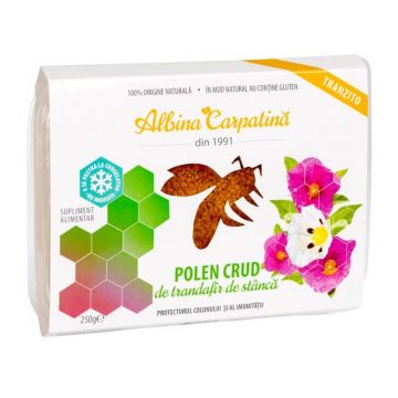 Polen crud de trandafir de stanca, 250 gr, Albina Carpatina