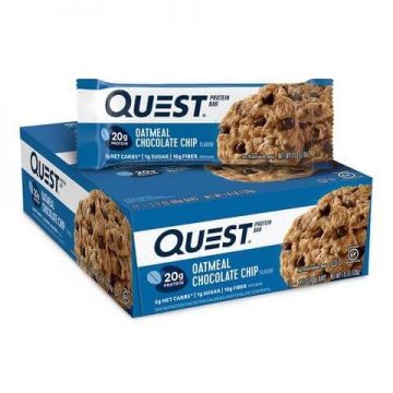 Quest Protein Bar, Baton Proteic, Cu Ovaz Si Ciocolata, 60g