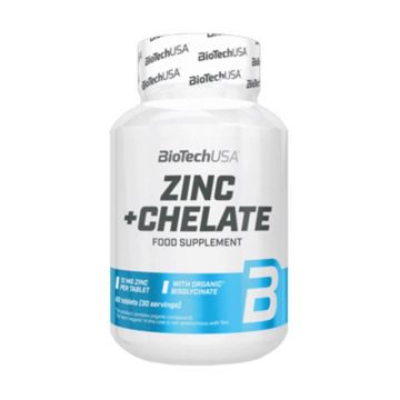 Zinc+Chelate, 60 tablete, Biotech USA