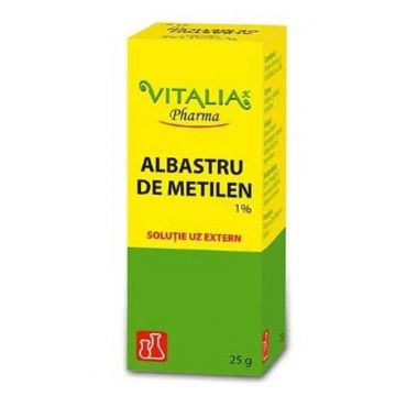 ALBASTRU DE METILEN 1%, 25G - VITALIA PHARMA