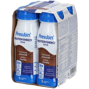Bautura energizanta cu proteine si aroma de ciocolata Fresubin, 4 x 200 ml, Fresenius Kabi