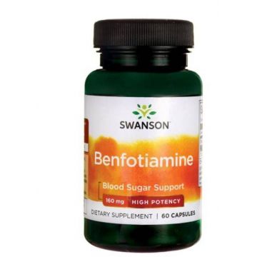 Benfotiamine (Vitamina B1) 160 mg, 60 capsule - Swanson