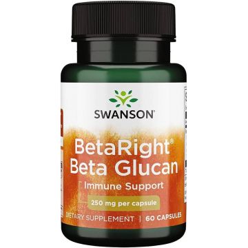 BetaRight 1,3/1,6 Beta D-Glucan, 250 mg, 60 capsule, Swanson