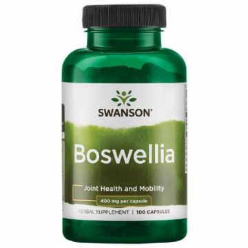 Boswellia Serrata, Rasina Tamaie Naturala, 400mg, 100 capsule, Swanson Boswellia Serrata, Rasina Tamaie Naturala, 400mg, 100 capsule, Swanson