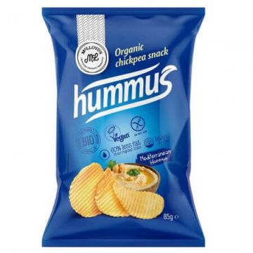 Chipsuri Eco din humus cu condimente mediteraneene, 85 g, Mc Lloyd's