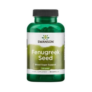 Fenugreek Seed, Schinduf, 610 mg, 90 Capsule, Swanson