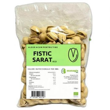 Fistic sarat Bio, 250 g, Managis