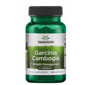 Garcinia Cambogia 5:1 Extract, 80mg, 60 capsule - Swanson