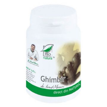 Ghimbir, 60 capsule, Pro Natura