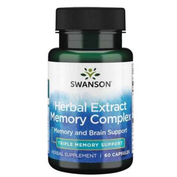 Herbal Extract Memory Complex (complex memorie) - 60 Capsule Swanson