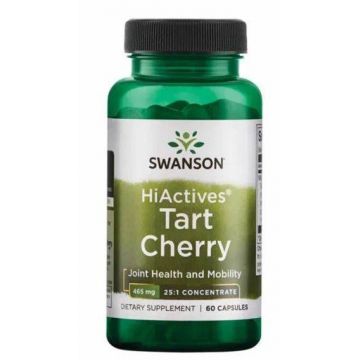 HiActives Tart Cherry 20:1, 465 mg, 60 capsule - Swanson