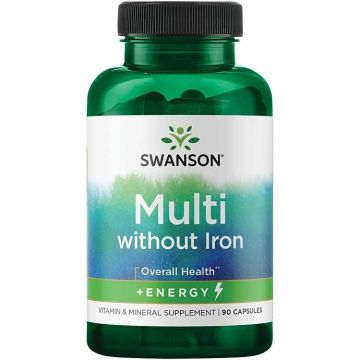 Just One Complete Multivitamin without Iron Century Formula, 130 tablete, Swanson