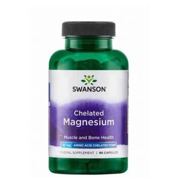 Magnesium Chelated Albion 133mg, 90 capsule - Swanson