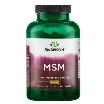 MSM TruFlex 3000 mg, 120 Tablete - Swanson