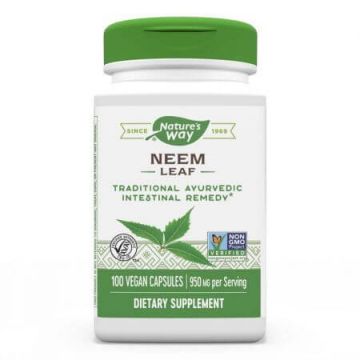 Neem Leaf Nature's Way, 100 capsule, Secom