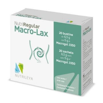 Nutriregular Macro-Lax, 20 plicuri, Nutrileya