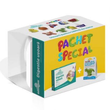 Pachet Digestie usoara Alinan 10 plicuri + Plastilina Carioca Modelight, Fiterman