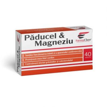 Paducel si Magneziu, 40 capsule, FarmaClass