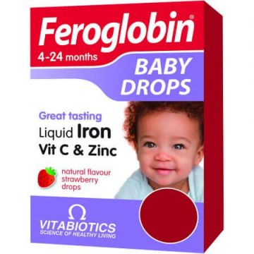 Picaturi Feroglobin Baby, 30 ml, Vitabiotics