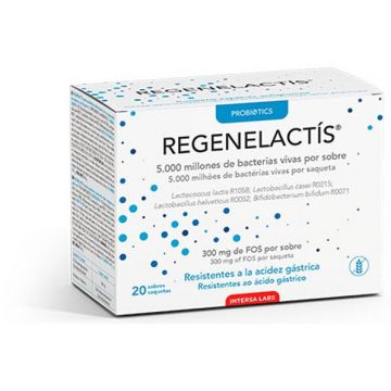Regenelactis, 20 pliculete a 2g / 40g Probiotics
