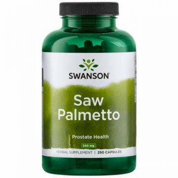Saw Palmetto, Palmier Pitic, 540 mg, 250 capsule, Swanson