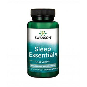 Sleep Essentials , Complex pentru Insomnie, 60 capsule, Swanson