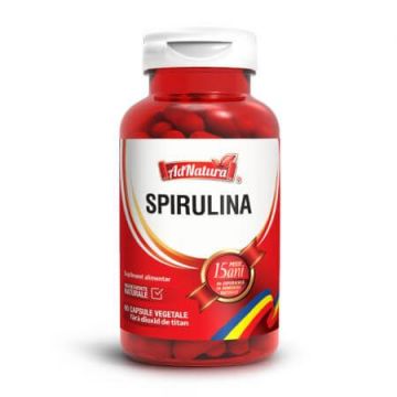 Spirulina, 60 capsule, AdNatura