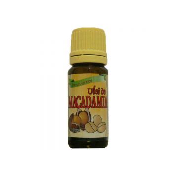 Ulei de Macadamia presat la rece, 10 ml, Herbavit
