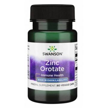 Zinc Orotate High Bioavailability 60 capsule - Swanson